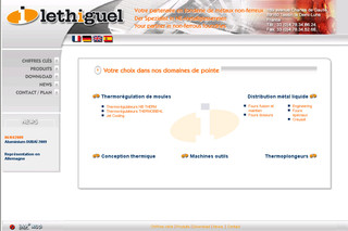 Aperçu visuel du site http://www.lethiguel.fr