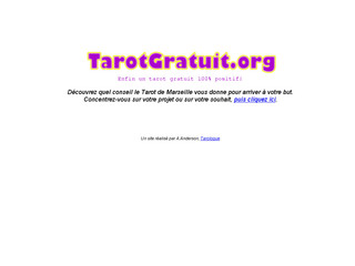 Tirage du tarot en ligne - Tarotgratuit.org