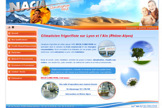 Climafroid-nacia.com - Installation vente climatisation à Lyon 69 et Ain