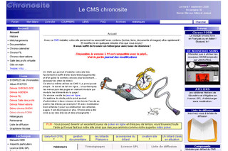 Chronosite.org - Le CMS chronosite