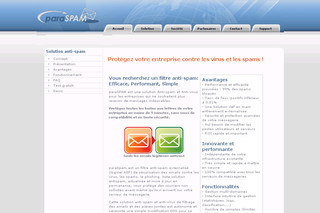 Paraspam.com - Anti-spam et anti-virus paraSPAM