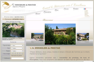 G. Immobilier de Prestige - Gimmobilierdeprestige.com