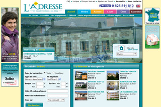 Ladresse.com : immobilier, vente, achat