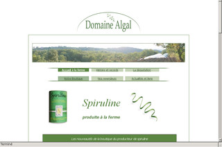 Spirulinealaferme.com - Spiruline du Domaine Algal produite dans le Gard