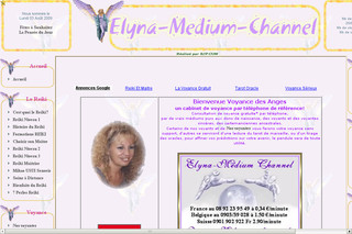 Aperçu visuel du site http://www.reiki-voyance.com