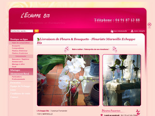 Aperçu visuel du site http://www.echopfleurs.com