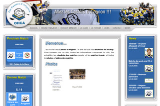 Castors d'Avignon OHCA : le Hockey comme passion - Castors-avignon.com