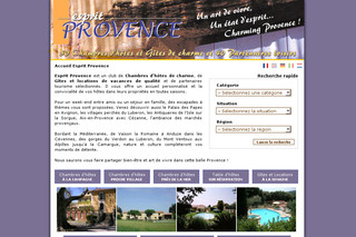 Esprit Provence : 60 Bed and breakfast en Provence