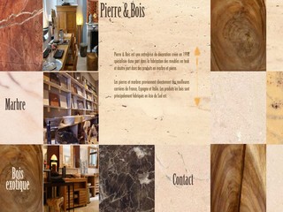 Meubles en bois exotiques et pierres naturelles - Pierre-bois.com