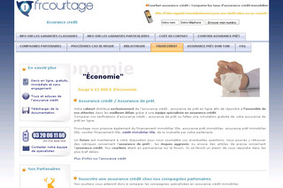 Aperçu visuel du site http://www.frcourtage.fr