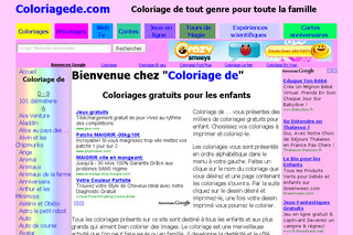 Coloriages sur Coloriagede.com