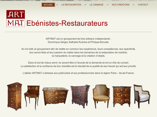 Artmat.fr | Restauration de Mobilier Marqueterie Cannage 94