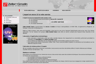 Aperçu visuel du site http://www.zeller-gmelin.fr