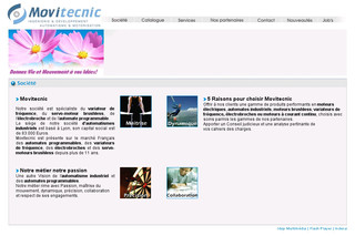 Aperçu visuel du site http://www.movitecnic.com