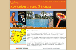 Location Espagne sur la Costa Blanca avec Location-costa-blanca.com