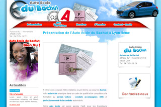 Autoecole-bachut.fr - Formation au permis B, AAC et BSR, stages de perfectionnement