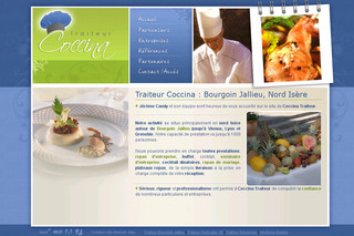 Aperçu visuel du site http://www.coccina.fr