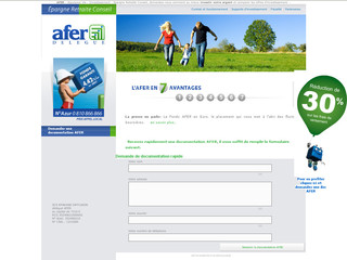 Aperçu visuel du site http://www.epargneretraiteconseil.fr/