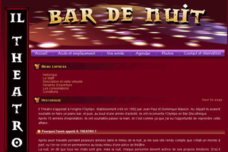 Bar de nuit - Il Theatro - Epinal - Il-theatro.fr