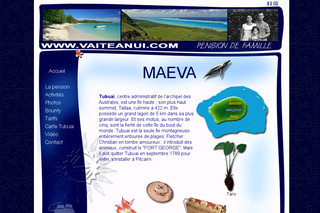 Aperçu visuel du site http://www.vaiteanui.com