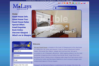 Aperçu visuel du site http://www.mclays.com/fr/index.htm