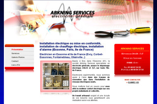 Arkning.fr - Installation électrique, chauffage, éclairage 91