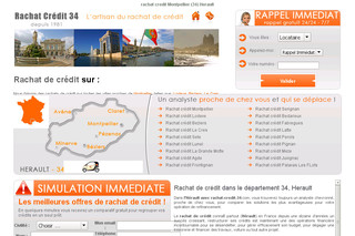 Rachat-credit-34.com | Rachat crédit département (34) Hérault, région Languedoc Roussillon