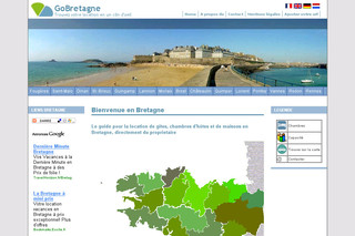 Gobretagne.com - Villégiatures en Bretagne
