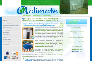 Aclimate-13.com - Chauffage énergies renouvelables solaire PACA