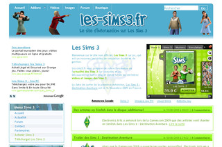 Les-sims3.fr - Blog consacré au Sims 3 sur pc