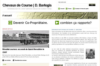Aperçu visuel du site http://www.didierbarlogis.fr