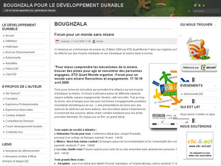 Aperçu visuel du site http://www.boughzala.fr