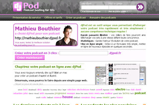 Djpod.fr - Hébergement de podcast pour DJ