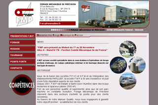 FMP - Forage mécanique de précision sur Forage-mecanique-precision.com