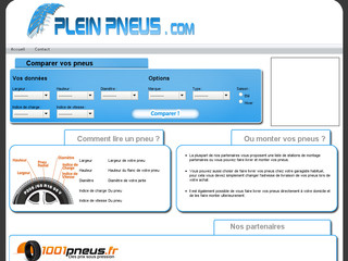 Pleinpneus.com - Comparateur de prix de pneus en ligne