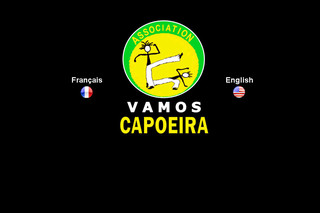 Aperçu visuel du site http://capoeira-paris.net