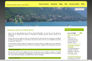 Guide vacances à Annecy avec Vacances-annecy.com