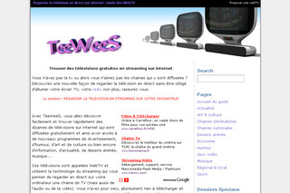 Guide des WebTV - Teewees.com