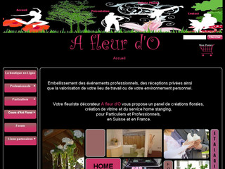 Aperçu visuel du site http://www.afleurdo.fr