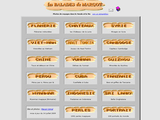 Aperçu visuel du site http://www.margotgrimal.fr