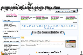 Aperçu visuel du site http://reflink.fr