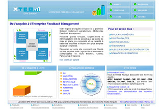Aperçu visuel du site http://www.xtco.fr