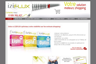 Iziflux.com : Gestion de vos campagnes sur les places de marchés et comparateurs de prix