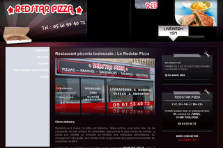 Redstar-pizza.fr - Pizzeria restaurant Toulouse Pizza Sandwich Panini