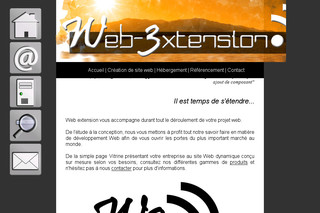 Aperçu visuel du site http://www.web-extension.fr