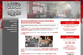 Bluesbeach-restobar.com - Restaurant Normand Poissons Blues Beach Var 83