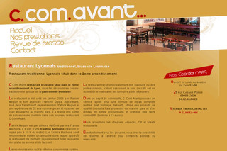 C-comavant.com - Restaurant Lyonnais Brasserie Lyonnaise 2eme