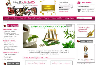 Sel et Grenadine - Cadeaux gourmands d'épicerie fine - Seletgrenadine.com