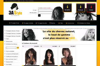 3astyle.com - Boutique en ligne des Cheveux naturels
