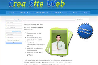 Crea site Web | Creation de site web | Agence conception